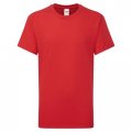 Kinder T-shirt Iconic 195 T fruit of the Loom 61-363-0 rood